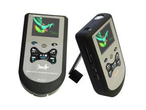 portable media player that can be recharged by "cranking it"
