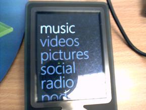 New Zune Interface
